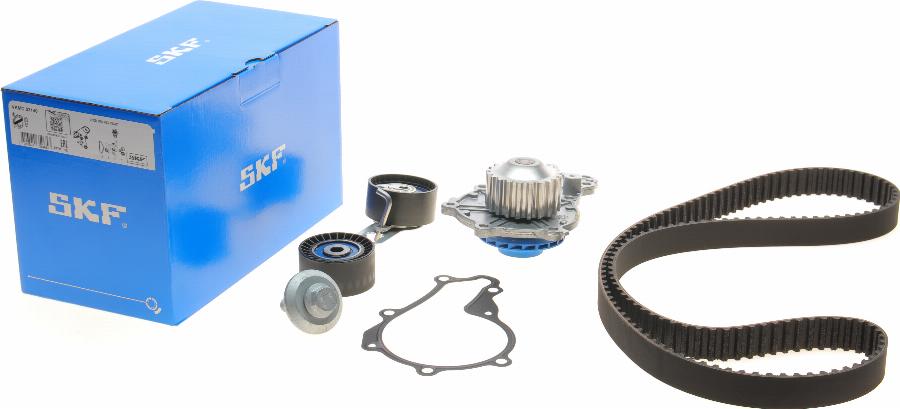 SKF VKMC 03140 - Pompe à eau + kit de courroie de distribution cwaw.fr