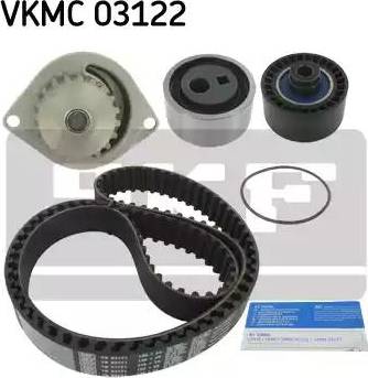 SKF VKMC 03122 - Pompe à eau + kit de courroie de distribution cwaw.fr