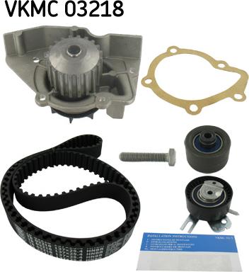 SKF VKMC 03218 - Pompe à eau + kit de courroie de distribution cwaw.fr