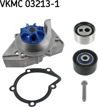 SKF VKMC 03213-1 - Pompe à eau + kit de courroie de distribution cwaw.fr