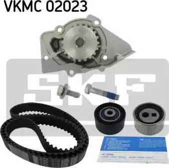 SKF VKMC 02023 - Pompe à eau + kit de courroie de distribution cwaw.fr