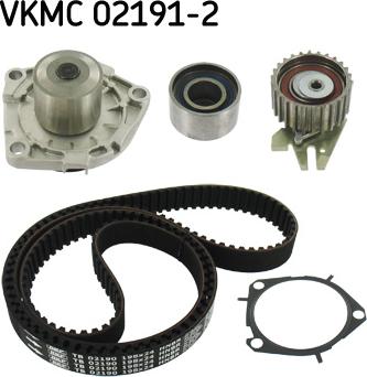 SKF VKMC02191-2 - Pompe à eau + kit de courroie de distribution cwaw.fr