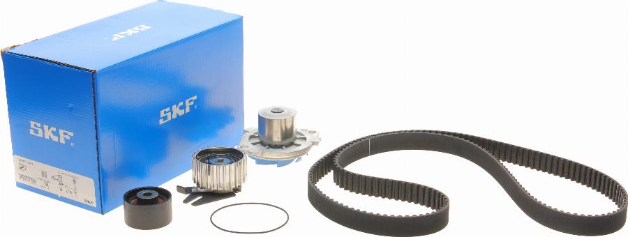 SKF VKMC02192 - Pompe à eau + kit de courroie de distribution cwaw.fr