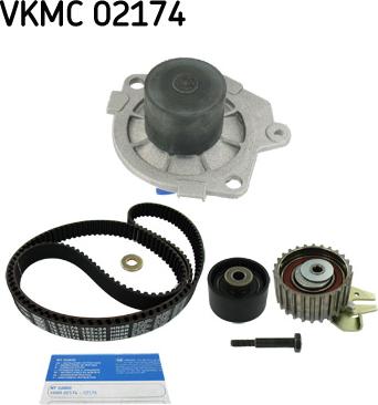 SKF VKMC 02174 - Pompe à eau + kit de courroie de distribution cwaw.fr