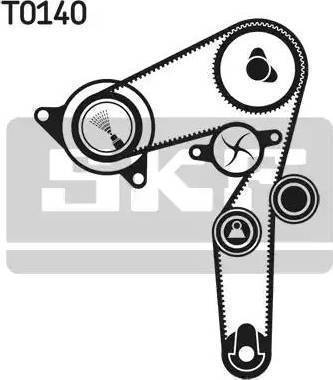 SKF VKMA 02171 - Kit de distribution cwaw.fr