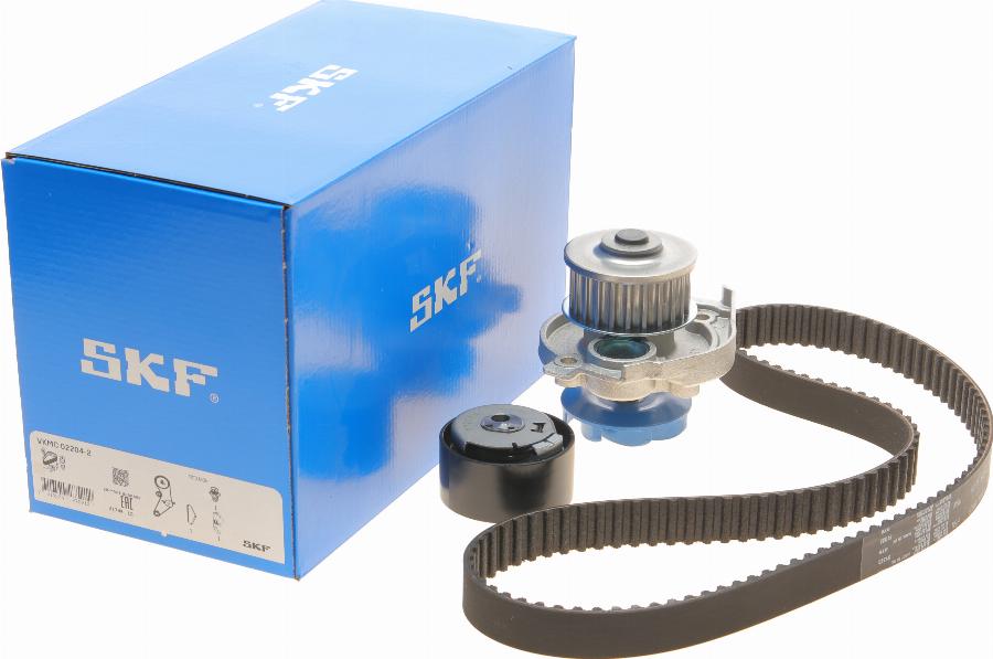 SKF VKMC 02204-2 - Pompe à eau + kit de courroie de distribution cwaw.fr