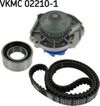 SKF VKMC 02210-1 - Pompe à eau + kit de courroie de distribution cwaw.fr