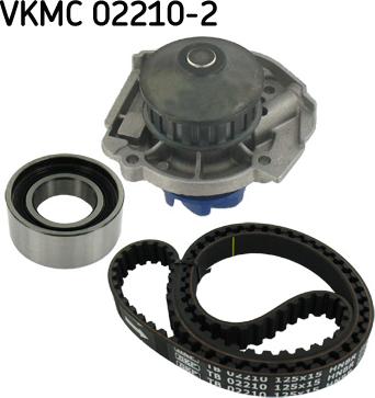 SKF VKMC 02210-2 - Pompe à eau + kit de courroie de distribution cwaw.fr