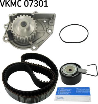 SKF VKMC 07301 - Pompe à eau + kit de courroie de distribution cwaw.fr