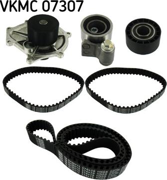 SKF VKMC 07307 - Pompe à eau + kit de courroie de distribution cwaw.fr