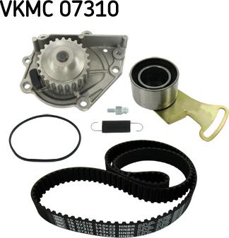 SKF VKMC 07310 - Pompe à eau + kit de courroie de distribution cwaw.fr