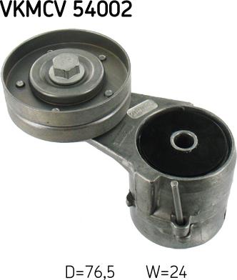 SKF VKMCV 54002 - Poulie renvoi / transmission, courroie trapézoïdale à nervures cwaw.fr