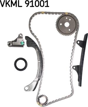 SKF VKML 91001 - Kit de distribution par chaîne cwaw.fr