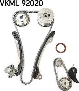 SKF VKML 92020 - Kit de distribution par chaîne cwaw.fr