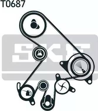 SKF VKMS 91303 - Kit de distribution cwaw.fr