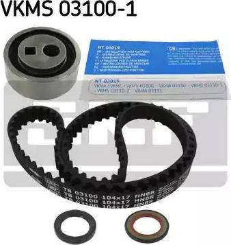 SKF VKMS 03100-1 - Kit de distribution cwaw.fr