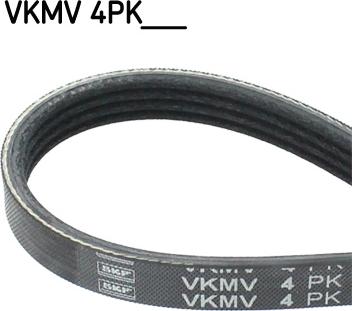 SKF VKMV 4PK995 - Courroie trapézoïdale à nervures cwaw.fr