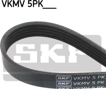 SKF VKMV 5PK1450 - Courroie trapézoïdale à nervures cwaw.fr