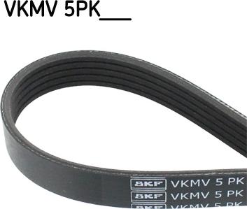 SKF VKMV5PK910 - Courroie trapézoïdale à nervures cwaw.fr