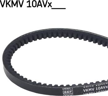 SKF VKMV 10AVx940 - Courroie trapézoïdale cwaw.fr