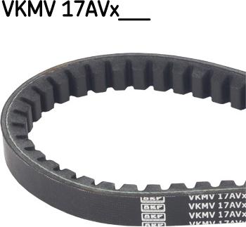 SKF VKMV 17AVx1085 - Courroie trapézoïdale cwaw.fr