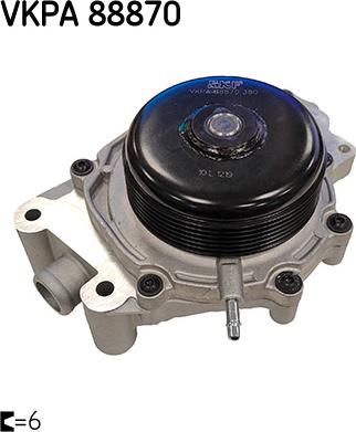 SKF VKPA 88870 - Pompe à eau cwaw.fr