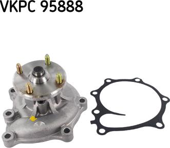 SKF VKPC 95888 - Pompe à eau cwaw.fr