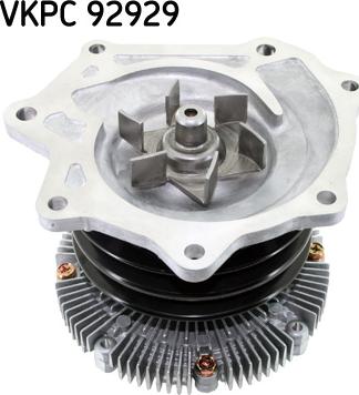 SKF VKPC 92929 - Pompe à eau cwaw.fr