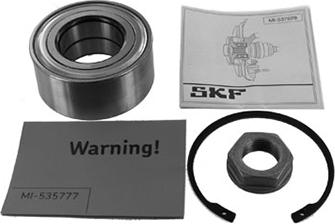 SKF Brazil VKBA 3584 - Kit de roulements de roue cwaw.fr