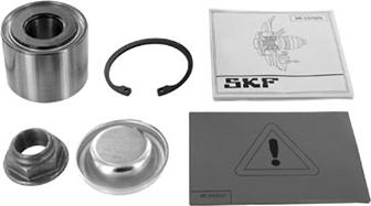 SKF Brazil VKBA 3680 - Kit de roulements de roue cwaw.fr