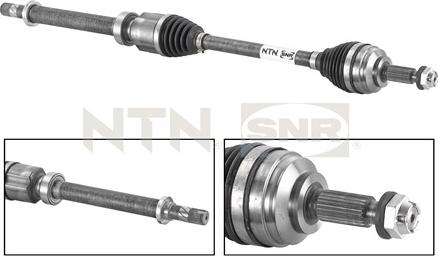 SNR DK55.052 - Arbre de transmission cwaw.fr