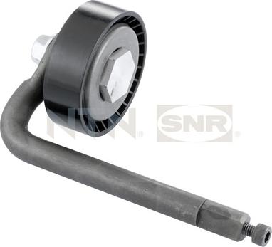 SNR GA350.86 - Poulie renvoi / transmission, courroie trapézoïdale à nervures cwaw.fr