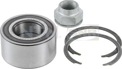 SNR R153.55 - Kit de roulements de roue cwaw.fr