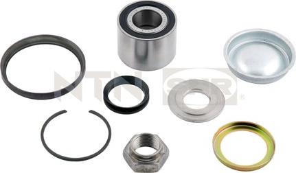 SNR R166.07 - Kit de roulements de roue cwaw.fr