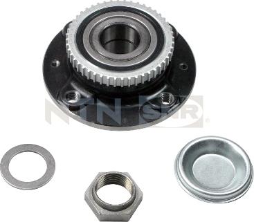 SNR R166.23 - Kit de roulements de roue cwaw.fr