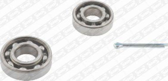 SNR R179.05 - Kit de roulements de roue cwaw.fr