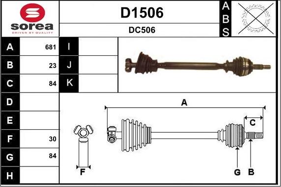 SNRA D1506 - Arbre de transmission cwaw.fr