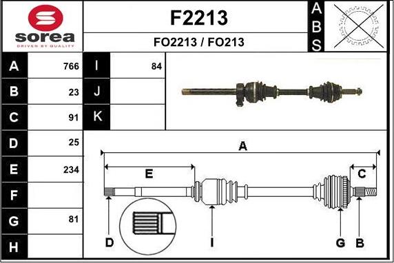 DA SILVA 6133T - Arbre de transmission cwaw.fr