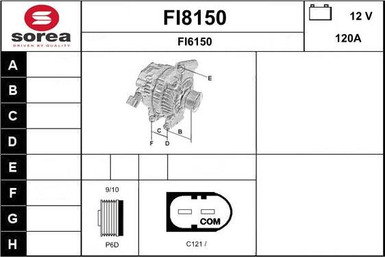 SNRA FI8150 - Alternateur cwaw.fr