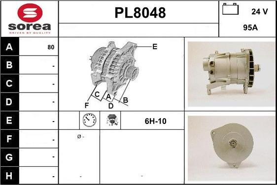 SNRA PL8048 - Alternateur cwaw.fr