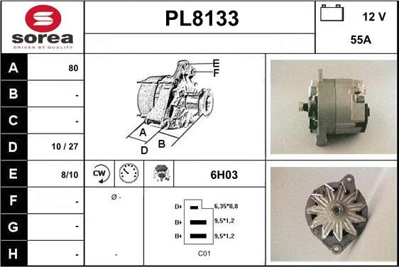 SNRA PL8133 - Alternateur cwaw.fr