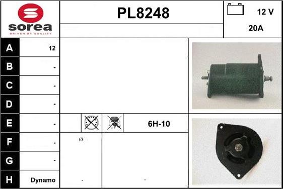 SNRA PL8248 - Alternateur cwaw.fr