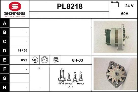 SNRA PL8218 - Alternateur cwaw.fr