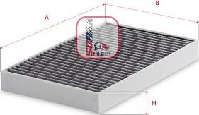 Sofima S 4481 CA - Filtre, air de l'habitacle cwaw.fr
