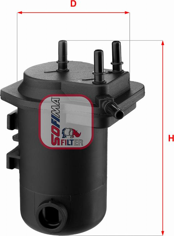 Sofima S 4052 NR - Filtre à carburant cwaw.fr