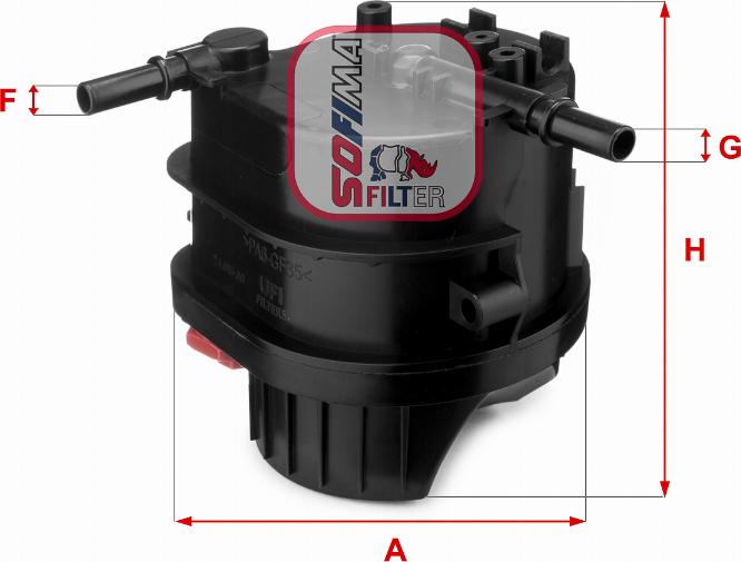 Sofima S 4015 NR - Filtre à carburant cwaw.fr