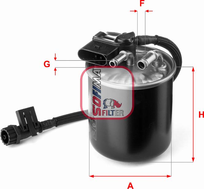 Sofima S 4149 NR - Filtre à carburant cwaw.fr