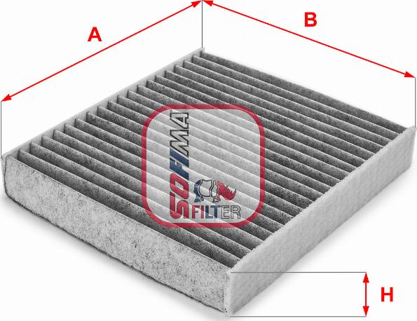 Sofima S 4158 CA - Filtre, air de l'habitacle cwaw.fr