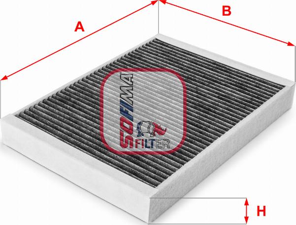 Sofima S 4166 CA - Filtre, air de l'habitacle cwaw.fr