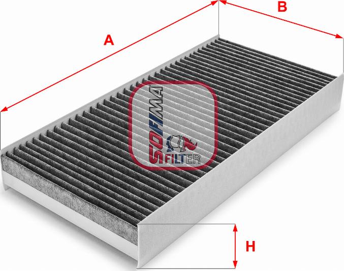 Sofima S 4160 CA - Filtre, air de l'habitacle cwaw.fr